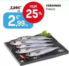 Oferta de Verdinho por 2,99€ em Intermarché