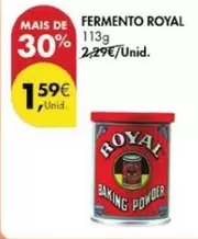 Oferta de Royal - Fermento por 1,59€ em Pingo Doce