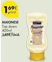 Oferta de Maionese por 1,69€ em Pingo Doce