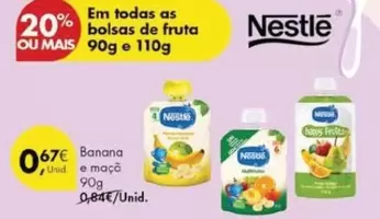 Oferta de As - Banana E Maçã por 0,67€ em Pingo Doce