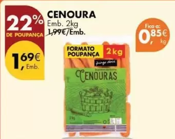 Oferta de Cenoura por 1,69€ em Pingo Doce