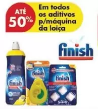 Oferta de Finish - Em Todos Os Aditivos P/máquina Da Loicaem Pingo Doce