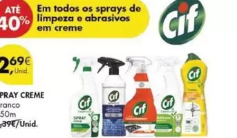 Oferta de Cif - Pray Creme por 2,69€ em Pingo Doce