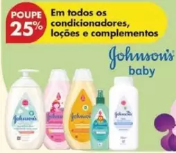 Oferta de Johnson's Baby - Em Todos Os Condicionadores, Loções E Complementosem Pingo Doce