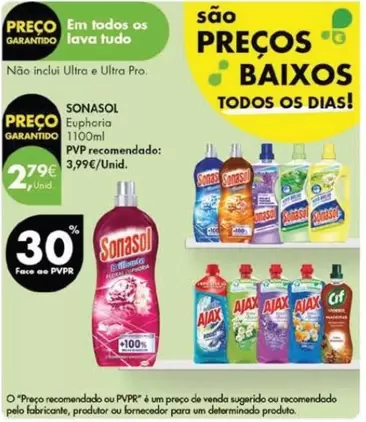 Oferta de Sonasol - Euphoria por 2,79€ em Pingo Doce