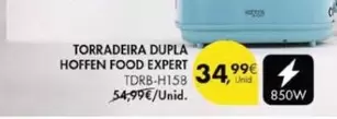 Oferta de Hoffen - Torradeira Dupla por 34,99€ em Pingo Doce