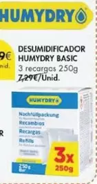 Oferta de Humydry - Desumidificador Basic por 5,59€ em Pingo Doce