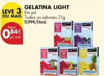 Oferta de Gelatina por 0,84€ em Pingo Doce