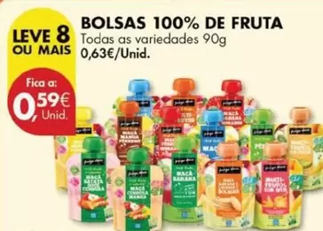 Oferta de As - Bolsas por 0,59€ em Pingo Doce