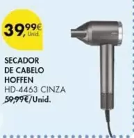 Oferta de Hoffen - Secador De Cabelo por 39,99€ em Pingo Doce