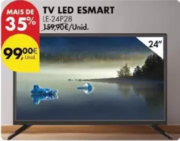 Oferta de Esmart - Tv Led por 99€ em Pingo Doce