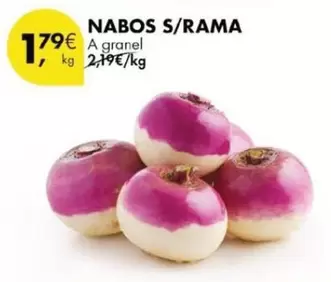 Oferta de A+ - Nabos S/rama por 1,79€ em Pingo Doce