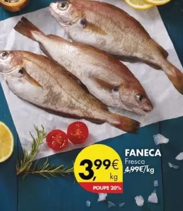 Oferta de Faneca por 3,99€ em Pingo Doce