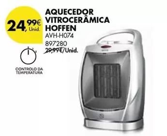 Oferta de Hoffen - Aquecedor Vitrocerámica por 24,99€ em Pingo Doce