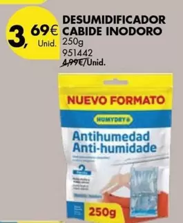 Oferta de Desumidificador Cabide por 3,69€ em Pingo Doce