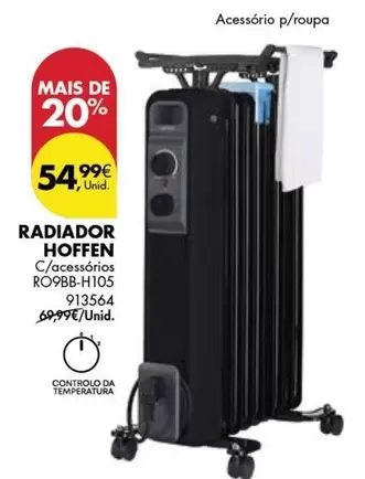 Oferta de Radiador Hoffen por 54,99€ em Pingo Doce