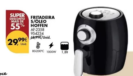 Oferta de Hoffen - Fritadeira S/Oleo por 29,99€ em Pingo Doce