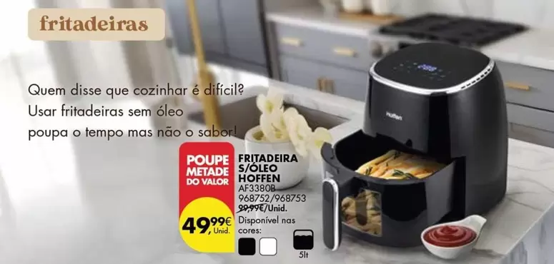 Oferta de Valor - Fritadeira por 49,99€ em Pingo Doce