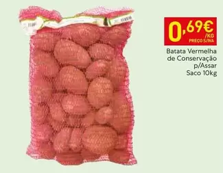 Oferta de Batata Vermellata De Conservação P/Assar por 0,69€ em Recheio