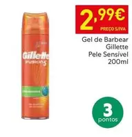 Oferta de Gillette - Gel De Barbear por 2,99€ em Recheio