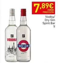 Oferta de Vodka/ Dry Gin por 7,89€ em Recheio