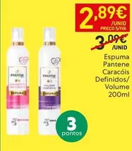 Oferta de Pantene - Espuma por 2,89€ em Recheio