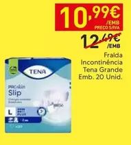 Oferta de Tena - Fralda Incontinencia Grande Emb. 20 Unid. por 10,99€ em Recheio