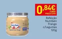 Oferta de Nutribén - Refeicao Frango C/Legumes por 0,84€ em Recheio