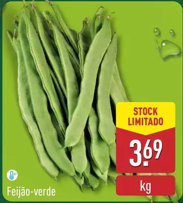 Oferta de Feijão-Verde por 3,69€ em Aldi