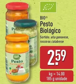 Oferta de Bio - Pesto Biologico por 2,59€ em Aldi