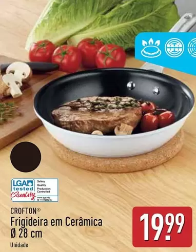 Oferta de Crofton - Frigideira Em Ceramica por 19,99€ em Aldi