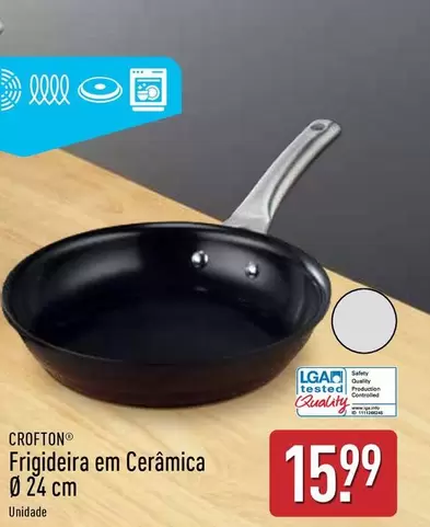 Oferta de Crofton - Frigideira Em Ceramica por 15,99€ em Aldi