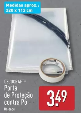 Oferta de Decocraft - Porta De Proteção Contra Pó por 3,49€ em Aldi