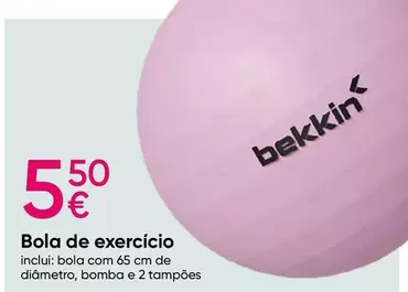 Oferta de .Com - Bola De Exercicio por 5,5€ em Pepco