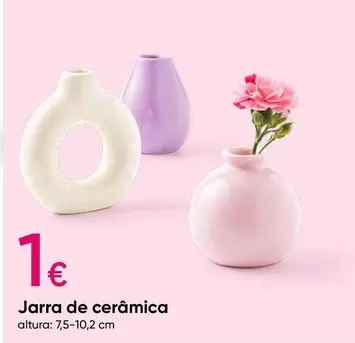 Oferta de Jarra De Ceramica por 1€ em Pepco