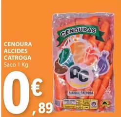 Oferta de Cenoura por 0,89€ em E.Leclerc