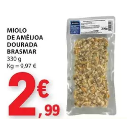 Oferta de Brasmar - Miolo De Amêijoa Dourada por 2,99€ em E.Leclerc