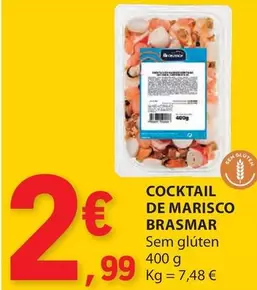 Oferta de Brasmar - Cocktail De Marisco por 2,99€ em E.Leclerc