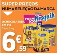 Oferta de Nesquik - Achocolatado Em Po por 6,59€ em E.Leclerc