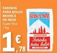 Oferta de Branca De Neve - Farinha Para Bolos por 1,78€ em E.Leclerc