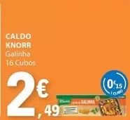 Oferta de Knorr - Caldo por 2,49€ em E.Leclerc