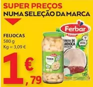 Oferta de Ferbar - Feijocas por 1,79€ em E.Leclerc