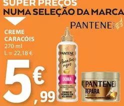 Oferta de Pantene - Creme Caracois por 5,99€ em E.Leclerc