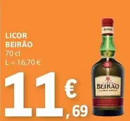 Oferta de Beirão - Licor por 11,69€ em E.Leclerc