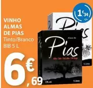 Oferta de Pias - Vinho Almas De por 6,69€ em E.Leclerc