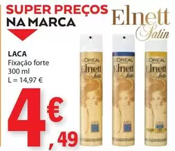 Oferta de L'Oréal - Laca Fixação Forte por 4,49€ em E.Leclerc