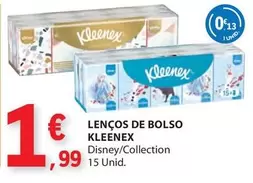 Oferta de Kleenex - Lenços De Bolso por 1,99€ em E.Leclerc