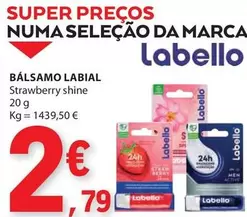 Oferta de Labello - Balsamo Labial por 2,79€ em E.Leclerc