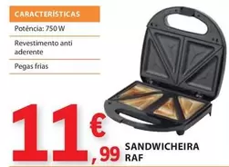 Oferta de Sandwicheira Raf por 11,99€ em E.Leclerc