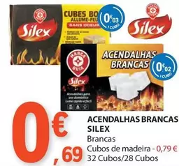 Oferta de Madeira - Acendalhas Brancas por 0,69€ em E.Leclerc